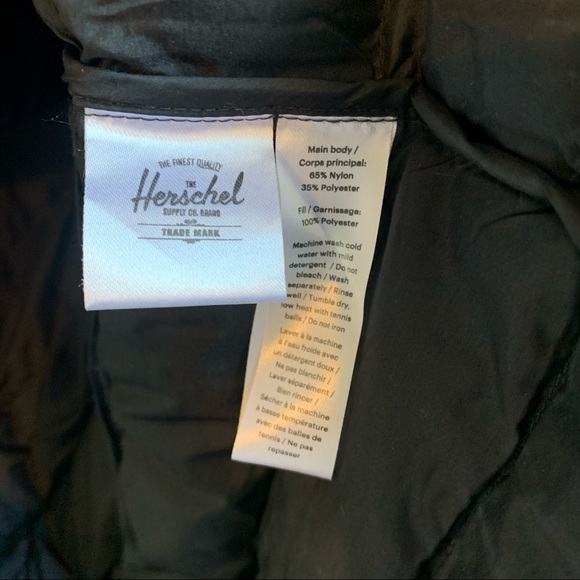 Herschel Men’s Featherless Vest Peacoat - Picture 3 of 5